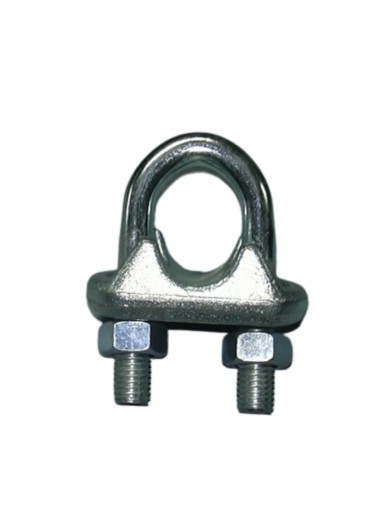 Morsetti inox fune da 4 mm.